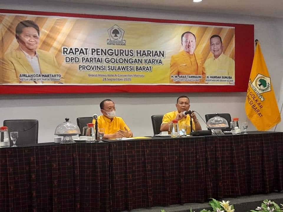 Ketua dan Sekretaris Siap Bertarung di Musda Golkar Mamuju Tengah